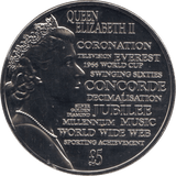 2015 GUERNSEY QUEEN ELIZABETH II FIVE POUND COIN (BU) - WORLD COINS - Cambridgeshire Coins