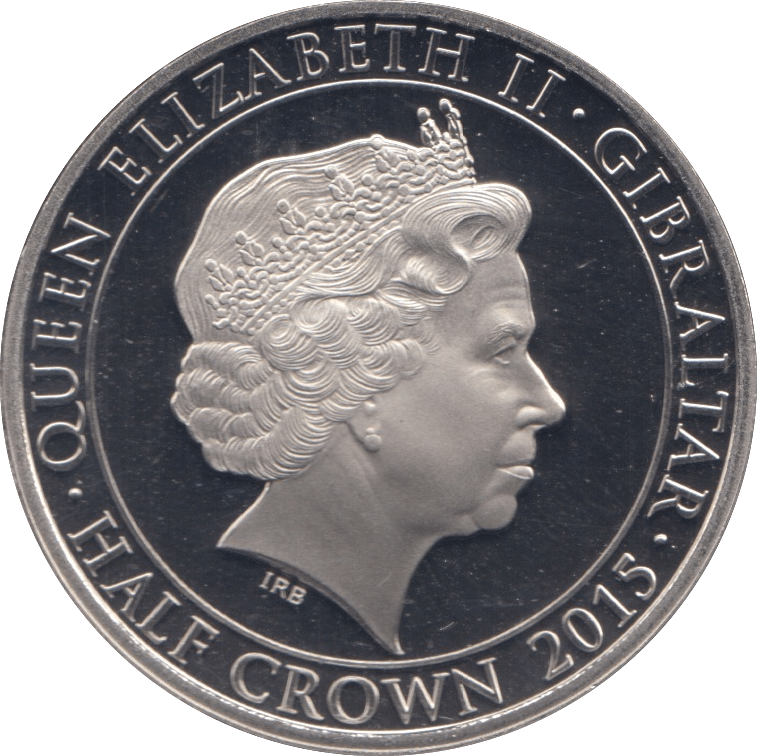 2015 HALF CROWN SIR WINSTON CHURCHILL - WORLD COINS - Cambridgeshire Coins