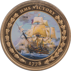 2015 HMS VICTORY CROWN - WORLD COINS - Cambridgeshire Coins