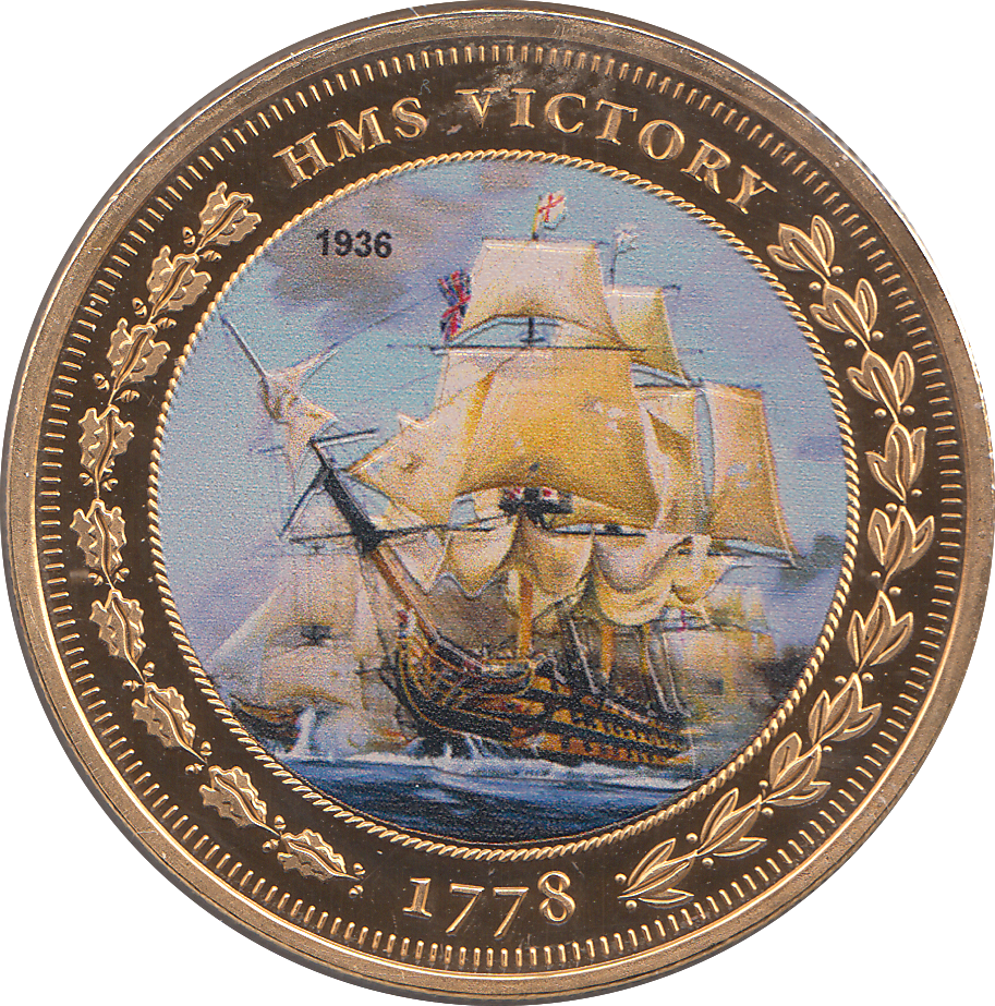 2015 HMS VICTORY CROWN - WORLD COINS - Cambridgeshire Coins