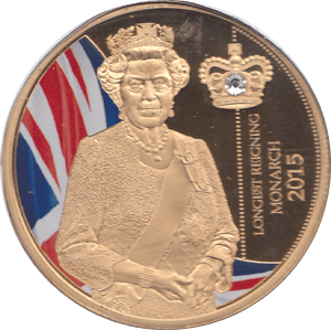 2015 LONGEST REIGNING MONARCH CON - WORLD COINS - Cambridgeshire Coins