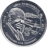 2015 MEDALLION BATTLE OF BRITAIN LORD BEAVERBROOK - WORLD COINS - Cambridgeshire Coins