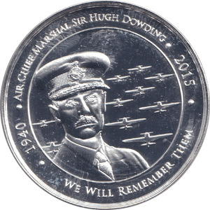 2015 MEDALLION BATTLE OF BRITAIN - SIR HUGH DOWDING - MEDALS & MEDALLIONS - Cambridgeshire Coins