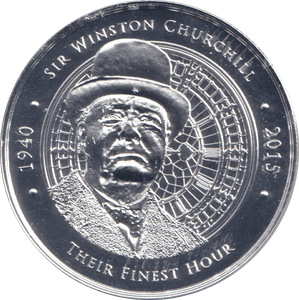 2015 MEDALLION BATTLE OF BRITAIN WINSTON CHURCHILL - WORLD COINS - Cambridgeshire Coins