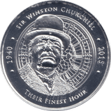 2015 MEDALLION BATTLE OF BRITAIN WINSTON CHURCHILL - WORLD COINS - Cambridgeshire Coins