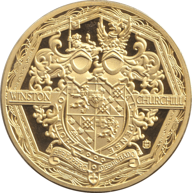 2015 MEDALLION SIR WINSTON CHURCHILL 2 - WORLD COINS - Cambridgeshire Coins