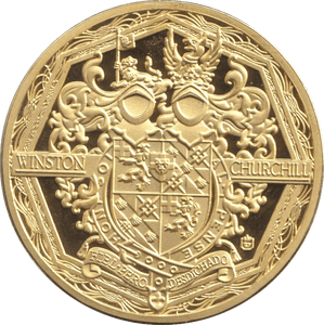 2015 MEDALLION SIR WINSTON CHURCHILL 3 - WORLD COINS - Cambridgeshire Coins