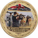 2015 MEDALLION SIR WINSTON CHURCHILL 3 - WORLD COINS - Cambridgeshire Coins