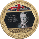 2015 MEDALLION SIR WINSTON CHURCHILL 4 - WORLD COINS - Cambridgeshire Coins