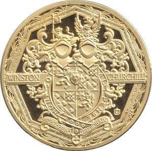 2015 MEDALLION SIR WINSTON CHURCHILL 4 - WORLD COINS - Cambridgeshire Coins