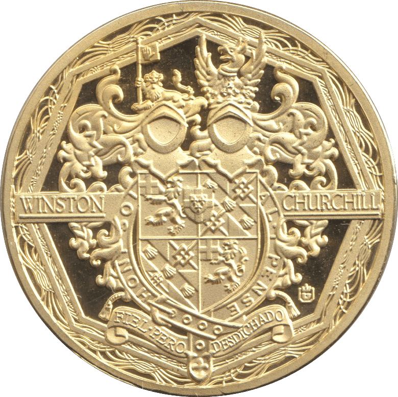 2015 MEDALLION SIR WINSTON CHURCHILL 4 - WORLD COINS - Cambridgeshire Coins