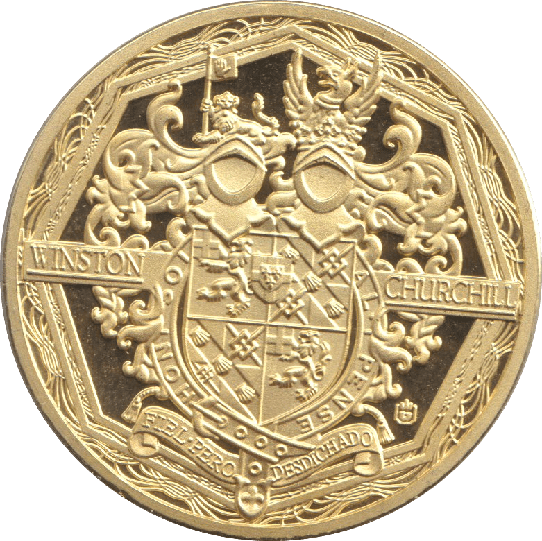 2015 MEDALLION SIR WINSTON CHURCHILL - WORLD COINS - Cambridgeshire Coins