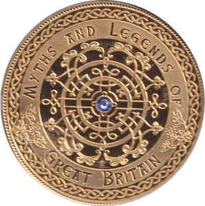 2015 MEDALLION ST GEORGE AND THE DRAGON - WORLD COINS - Cambridgeshire Coins