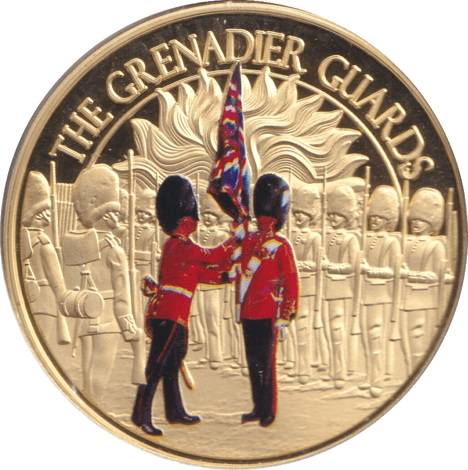 2015 MEDALLION THE GRENADIER GUARDS - WORLD COINS - Cambridgeshire Coins