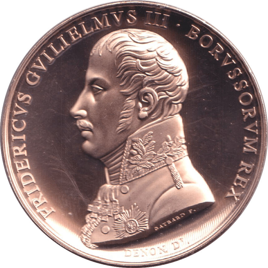 2015 MEDALLION WATERLOO - FRIDERICVS GVLIELMVS III - MEDALS & MEDALLIONS - Cambridgeshire Coins
