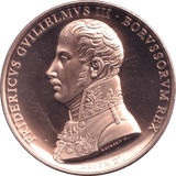 2015 MEDALLION WATERLOO - FRIDERICVS GVLIELMVS III - MEDALS & MEDALLIONS - Cambridgeshire Coins