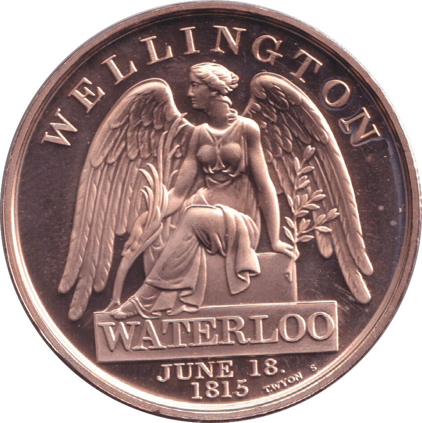 2015 MEDALLION WATERLOO - WELLINGTON - MEDALS & MEDALLIONS - Cambridgeshire Coins