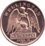 2015 MEDALLION WATERLOO - WELLINGTON - MEDALS & MEDALLIONS - Cambridgeshire Coins