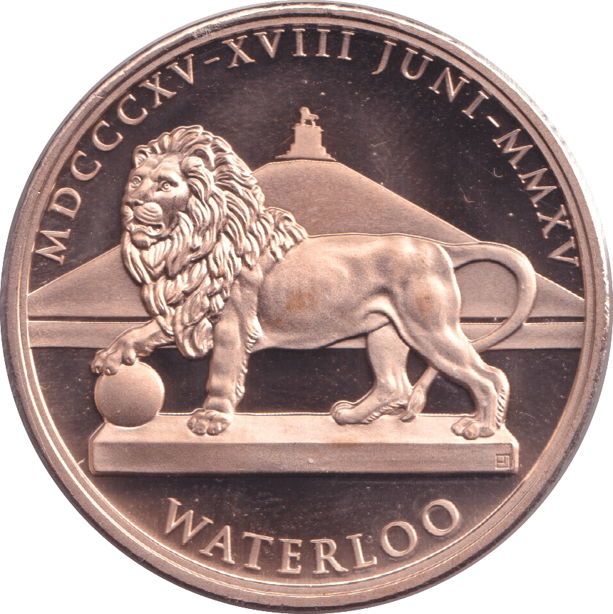 2015 MEDALLION WATERLOO - WELLINGTON - MEDALS & MEDALLIONS - Cambridgeshire Coins