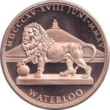 2015 MEDALLION WATERLOO - WELLINGTON - MEDALS & MEDALLIONS - Cambridgeshire Coins