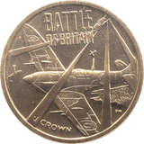 2015 ONE CROWN BATTLE OF BRITAIN - WORLD COINS - Cambridgeshire Coins