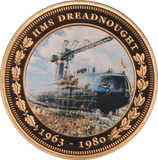 2015 ONE CROWN HMS DREADNOUGHT F66 - Crown - Cambridgeshire Coins