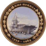 2015 ONE CROWN HMS HERMES F63 - Crown - Cambridgeshire Coins