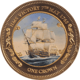 2015 ONE CROWN HMS VICTORY BU - WORLD COINS - Cambridgeshire Coins