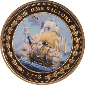 2015 ONE CROWN HMS VICTORY F69 - Crown - Cambridgeshire Coins