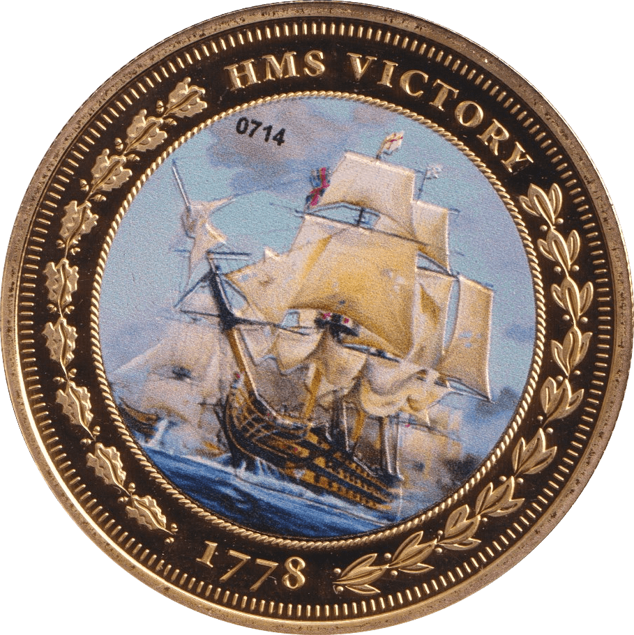 2015 ONE CROWN HMS VICTORY F69 - Crown - Cambridgeshire Coins