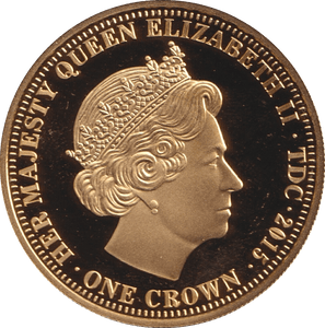 2015 ONE CROWN HMS VICTORY F69 - Crown - Cambridgeshire Coins