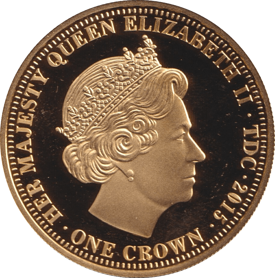 2015 ONE CROWN HMS VICTORY F69 - Crown - Cambridgeshire Coins