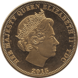 2015 ONE CROWN TRISTAN DA CUNHA F141 - WORLD COINS - Cambridgeshire Coins