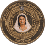 2015 ONE CROWN TRISTAN DA CUNHA F142 - WORLD COINS - Cambridgeshire Coins