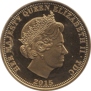 2015 ONE CROWN TRISTAN DA CUNHA F142 - WORLD COINS - Cambridgeshire Coins