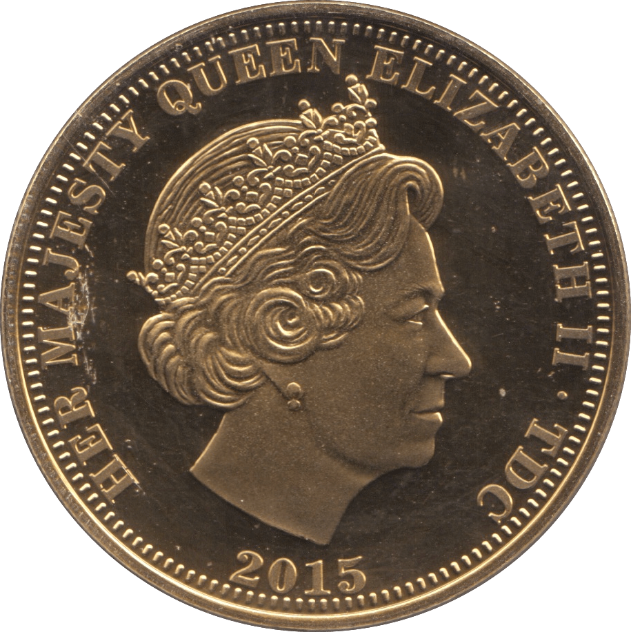 2015 ONE CROWN TRISTAN DA CUNHA F142 - WORLD COINS - Cambridgeshire Coins