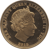 2015 ONE CROWN TRISTAN DA CUNHA F142 - WORLD COINS - Cambridgeshire Coins