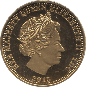 2015 ONE CROWN TRISTAN DA CUNHA - WORLD COINS - Cambridgeshire Coins