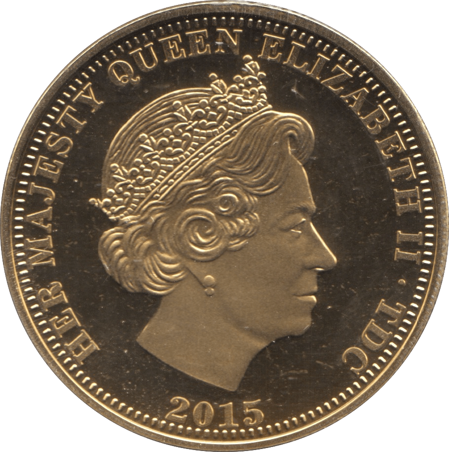 2015 ONE CROWN TRISTAN DA CUNHA - WORLD COINS - Cambridgeshire Coins
