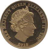 2015 ONE CROWN TRISTAN DA CUNHA - WORLD COINS - Cambridgeshire Coins