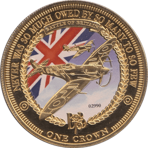 2015 ONE CROWN TRISTAN DA CUNHA - WORLD COINS - Cambridgeshire Coins