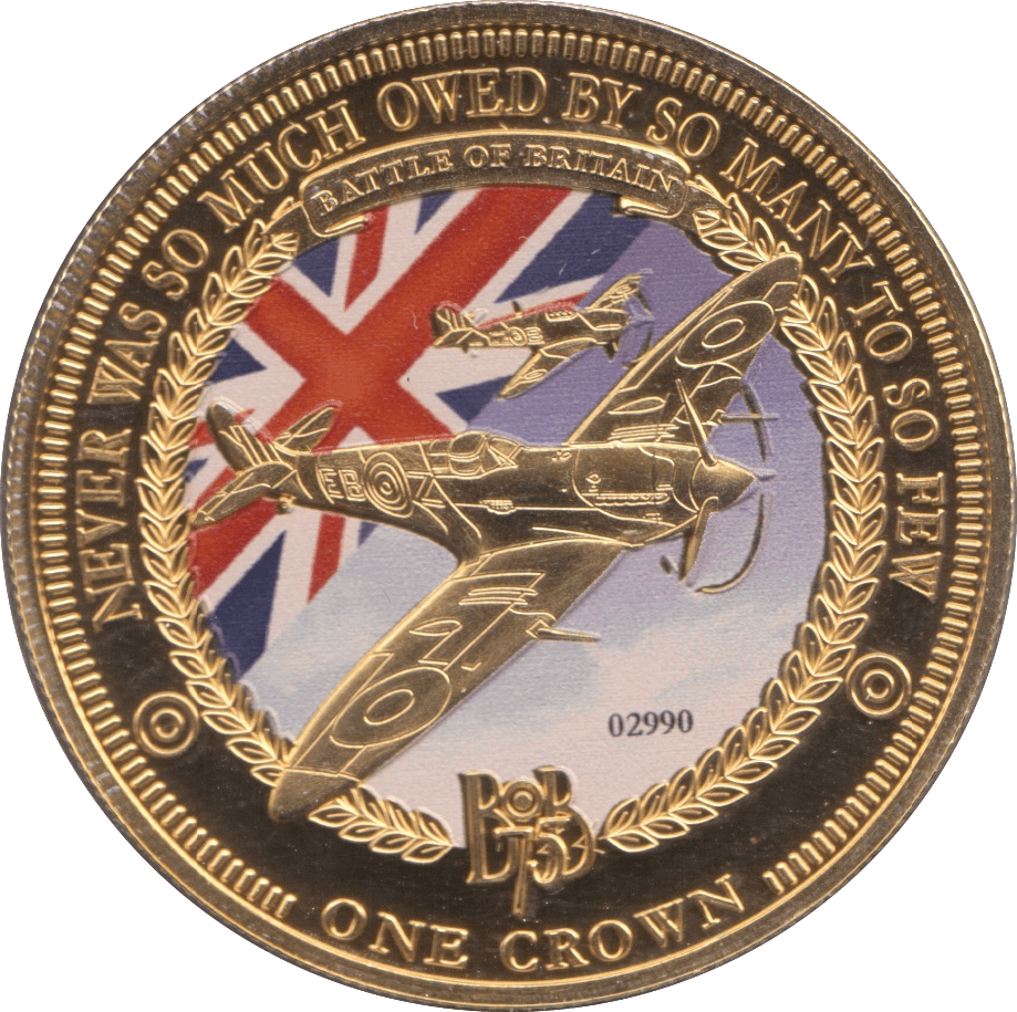 2015 ONE CROWN TRISTAN DA CUNHA - WORLD COINS - Cambridgeshire Coins
