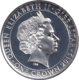 2015 ONE CROWN WINSTON CHURCHILL F84 - Crown - Cambridgeshire Coins