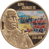 2015 ONE DOLLAR COOK ISLANDS KING GEORGE III - WORLD COINS - Cambridgeshire Coins