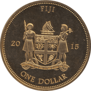 2015 ONE DOLLAR - WORLD COINS - Cambridgeshire Coins