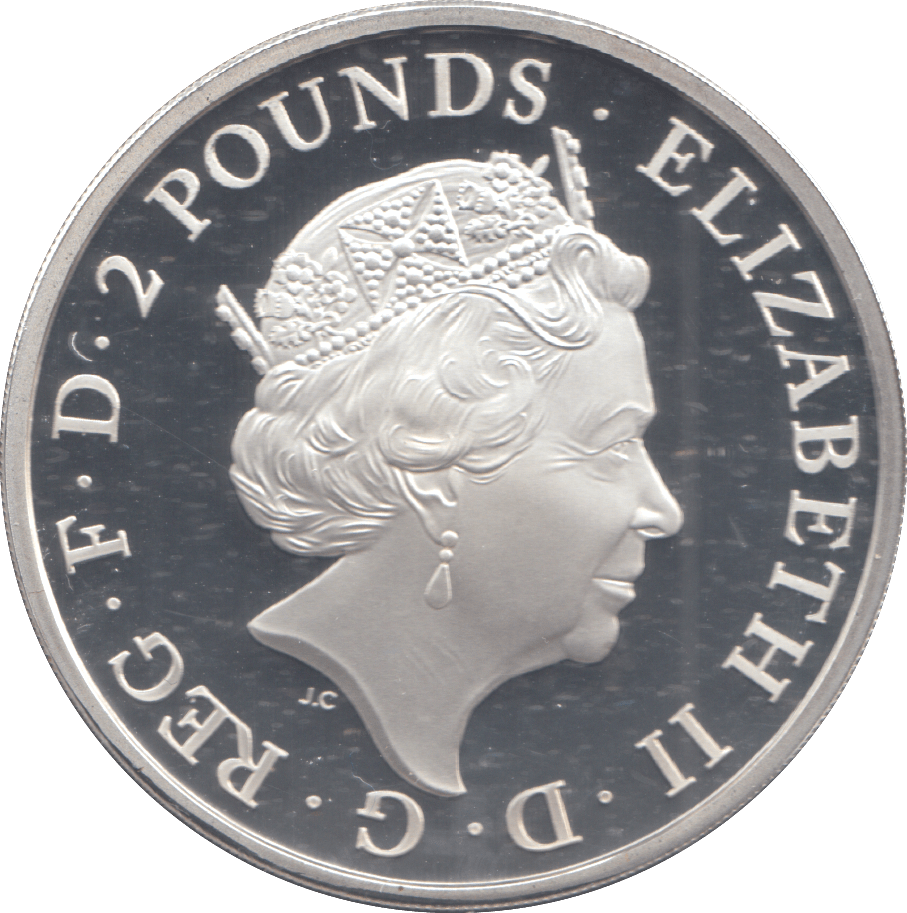 2015 ONE OUNCE FINE SILVER BRITANNIA TWO POUND COIN - SILVER BRITANNIA - Cambridgeshire Coins