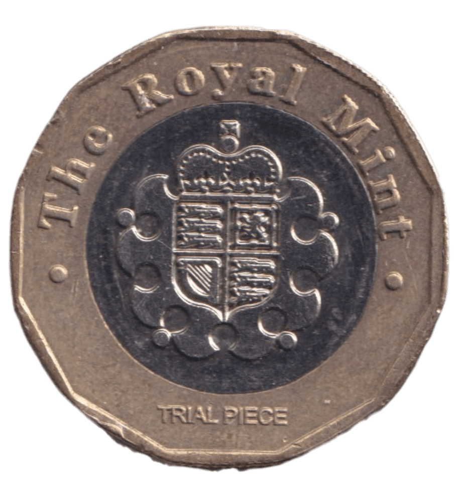2015 ONE POUND TRIAL COIN - £1 CIRCULATED - Cambridgeshire Coins