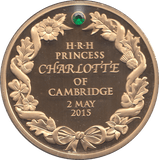 2015 PRINCESS CHARLOTTE OF CAMBRIDGE CROWN SIZE ( PROOF ) - WORLD COINS - Cambridgeshire Coins