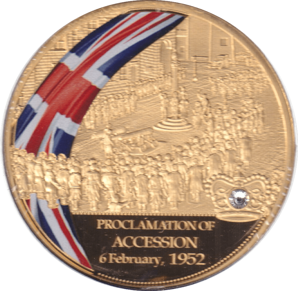 2015 PROCLAMATION OF ACCESSION - WORLD COINS - Cambridgeshire Coins