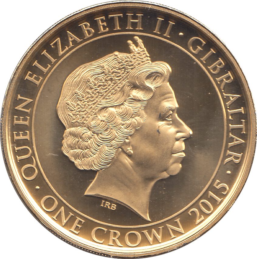 2015 PROOF TWO POUNDS WINSTON CHURCHILL GIBRALTAR - WORLD COINS - Cambridgeshire Coins